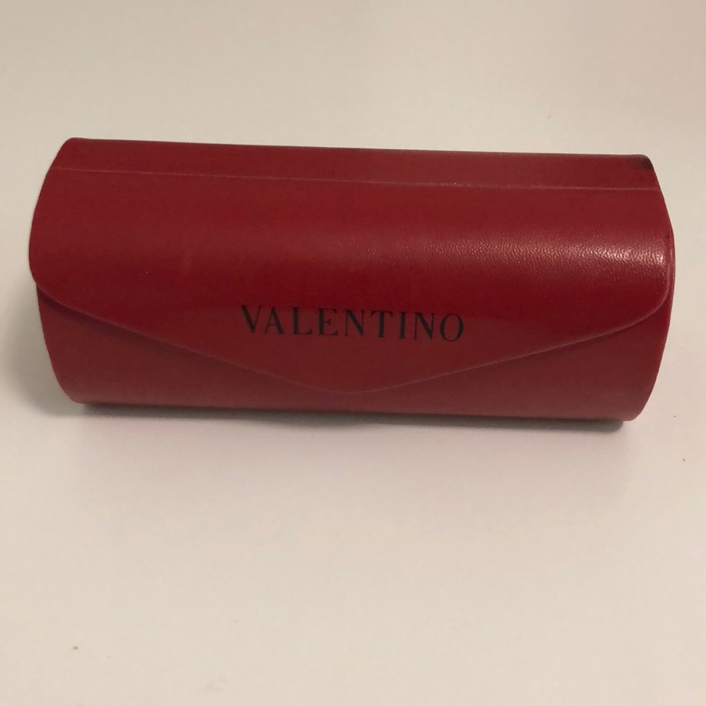 Valentino Leather Sunglasses Case